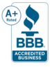 BBB Accredited Business, A+ Rated